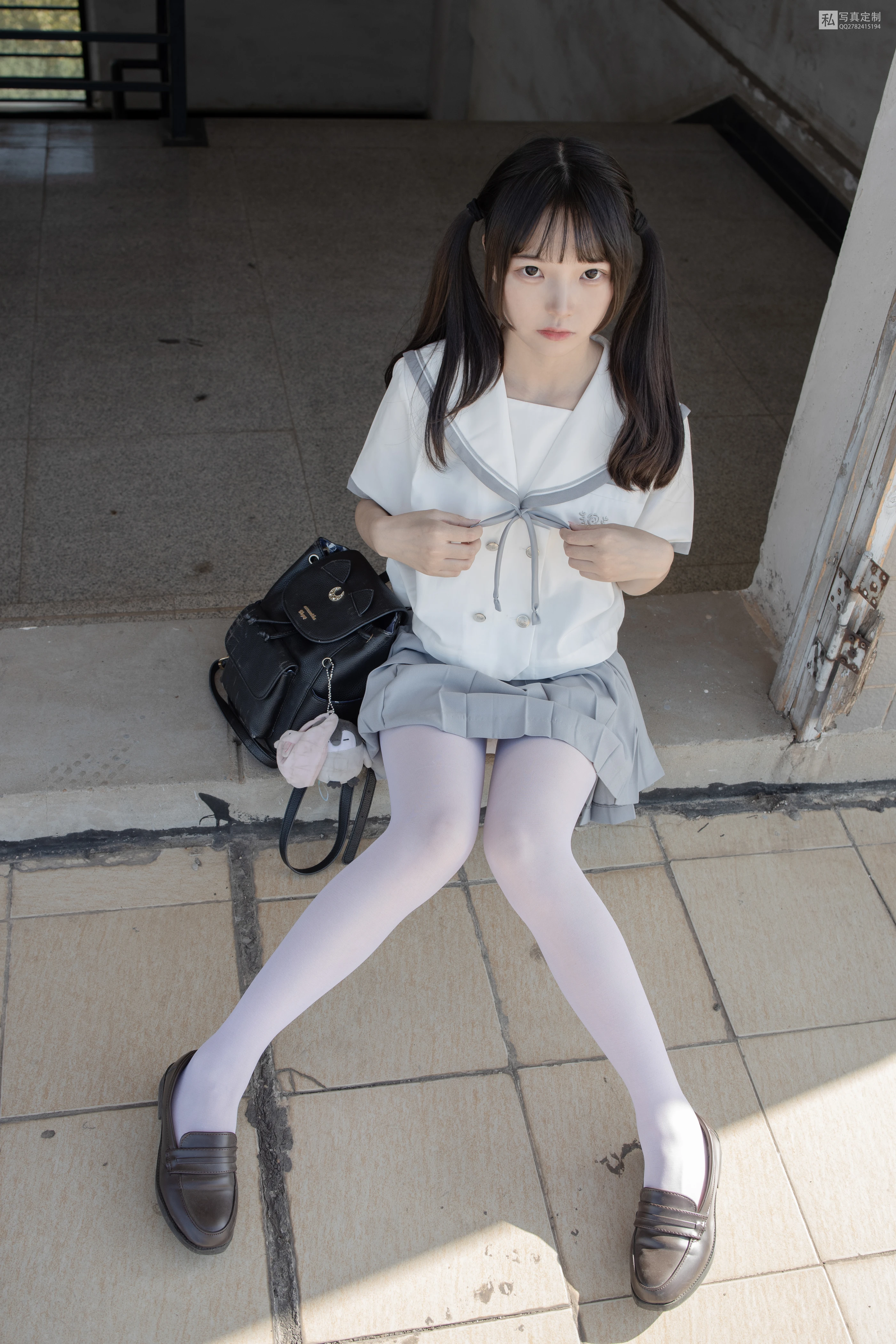 森萝财团 JKFUN-028 抑郁湖边与绝望天台 15D白丝 默陌 [58P 2V]插图7